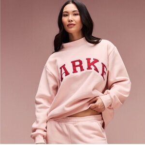 PARKE Women's Peony/Crimson Sweatshirt in L/XL from the 2026 Valentine’s Day